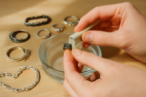 découvrez nos méthodes efficaces et simples pour nettoyer vos bijoux ternis et leur redonner tout leur éclat en quelques étapes faciles.