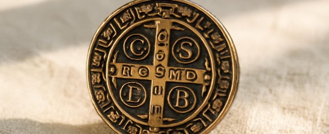 Médaille de Saint Benoît : que signifient les inscriptions et symboles ?