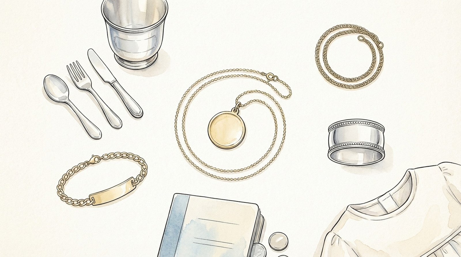 Quelles sont les alternatives aux médailles de baptême : comparatif des cadeaux de baptême