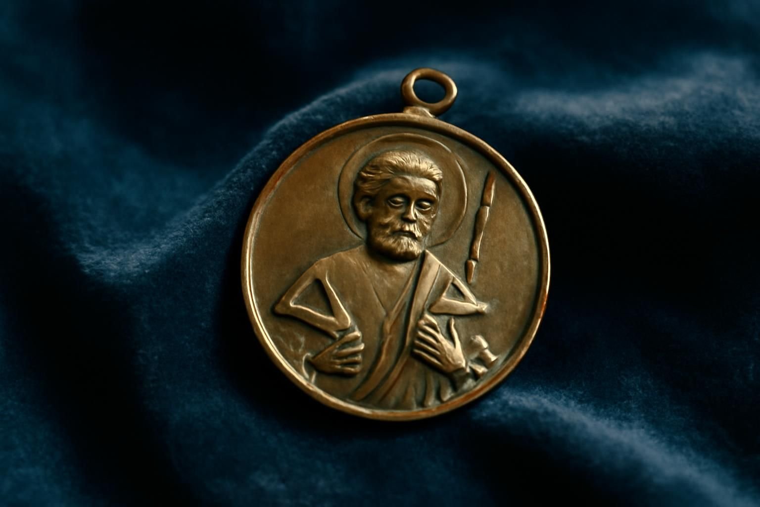 Médaille de Saint Thomas (apôtre) : symboles et signification