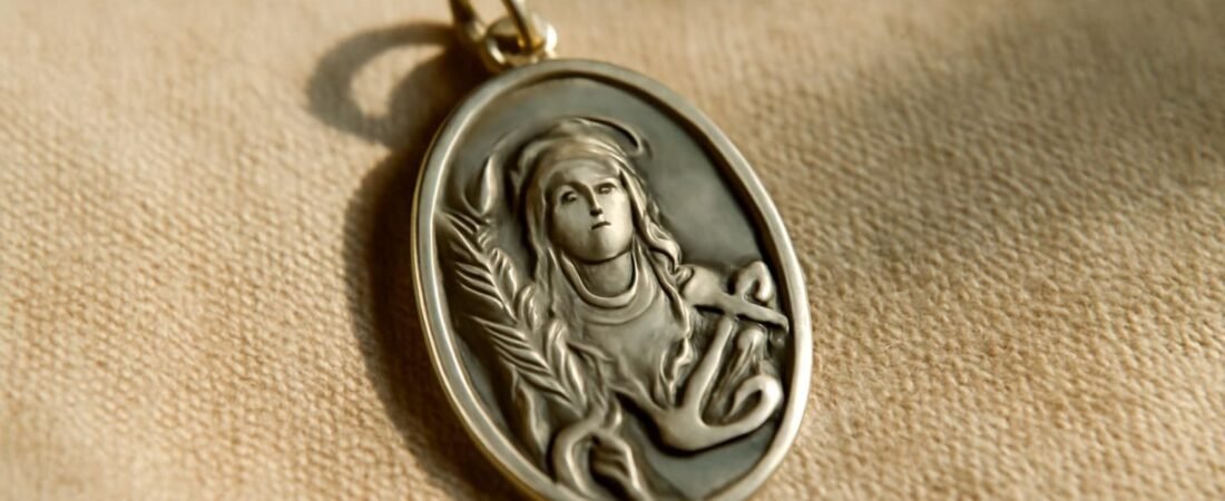 Médaille de Sainte Philomène : signification