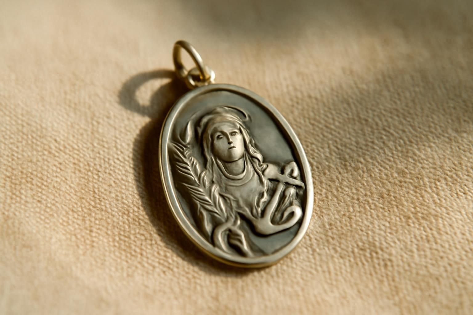 Médaille de Sainte Philomène : signification
